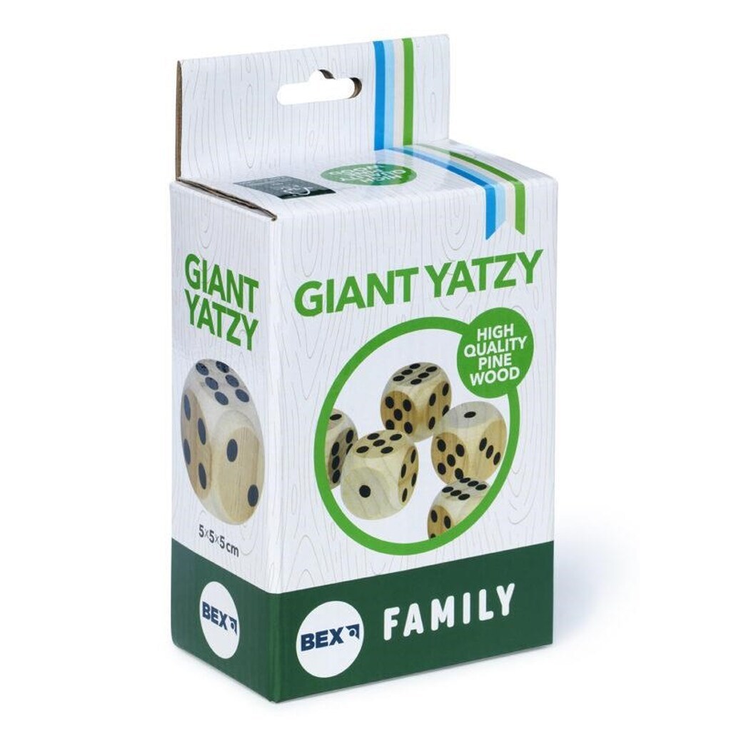 Bex Sport Giant Yatzy Family Pine wood