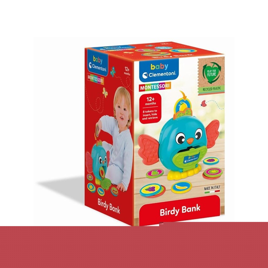 Clementoni Baby Bird Coin Bank 9pcs.