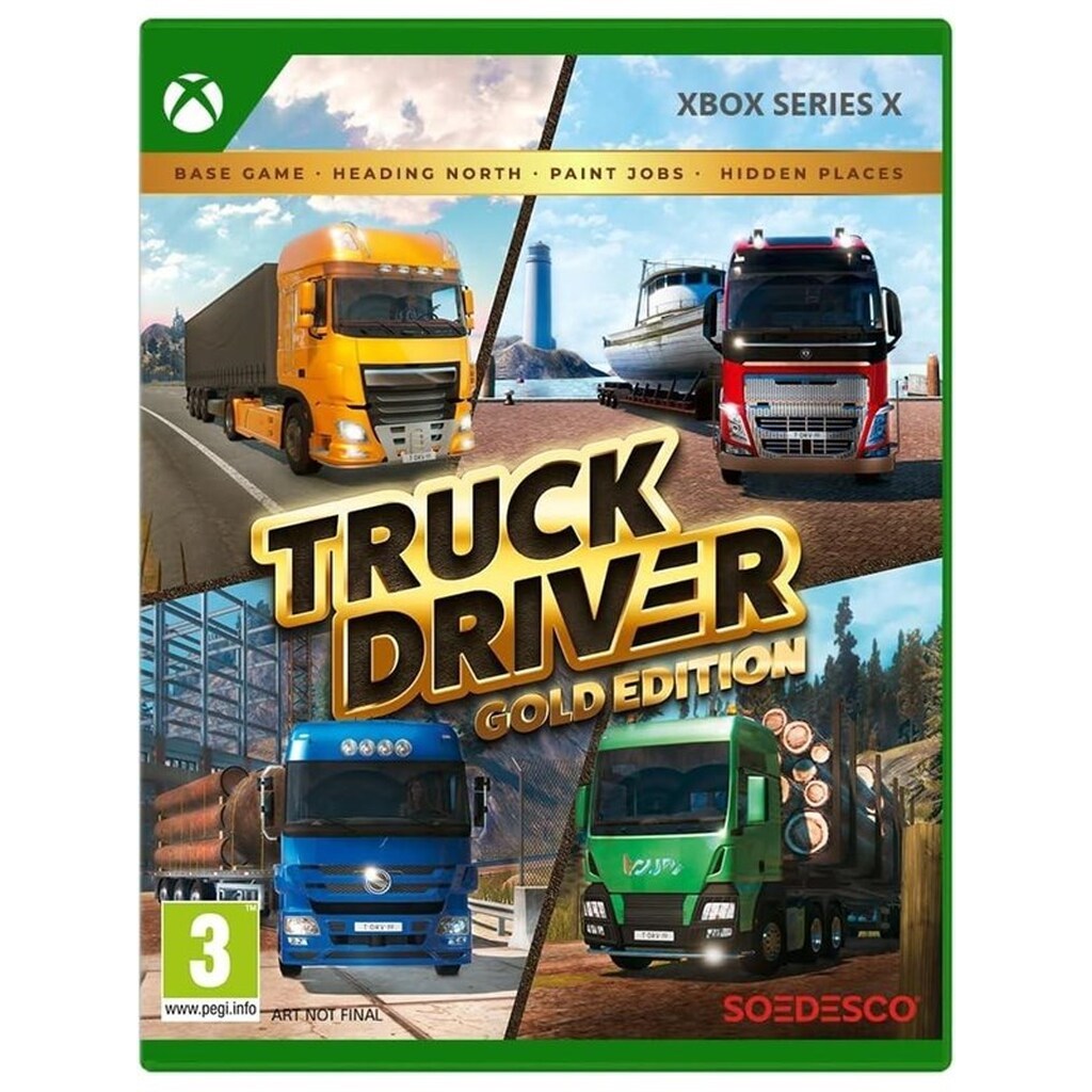 Truck Driver (Gold Edition) - Microsoft Xbox Series X - Simulator