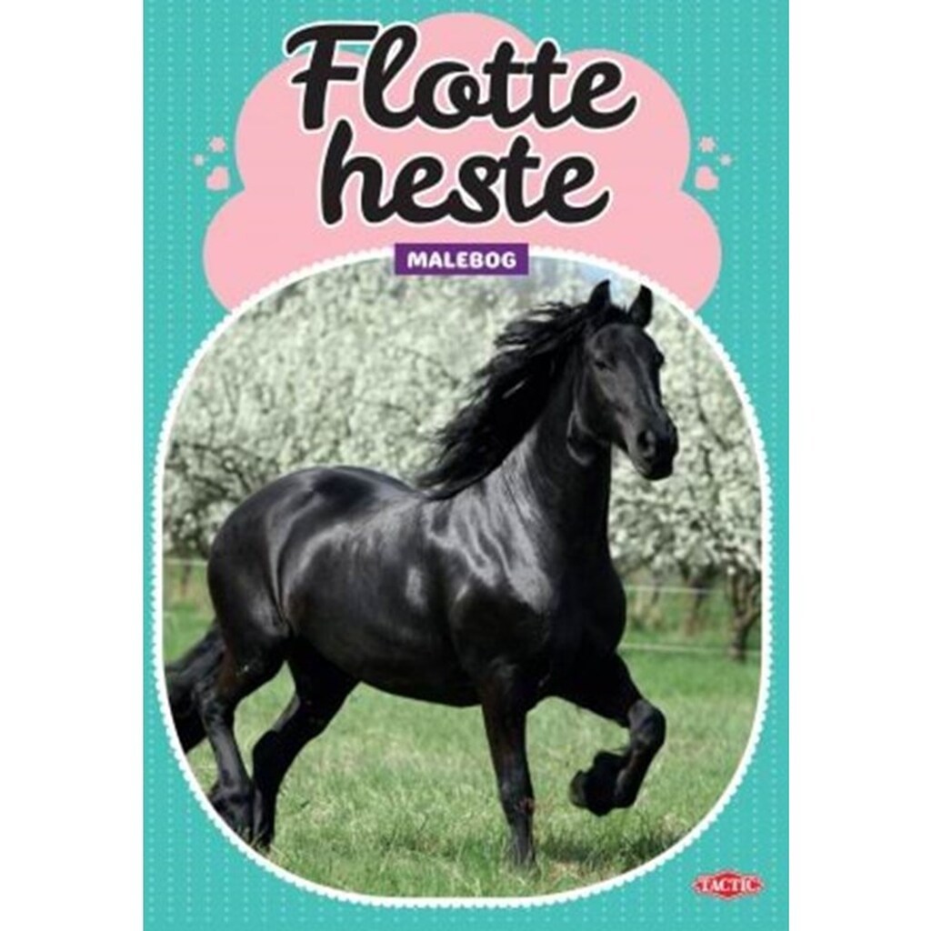 Tactic Flotte heste malebog