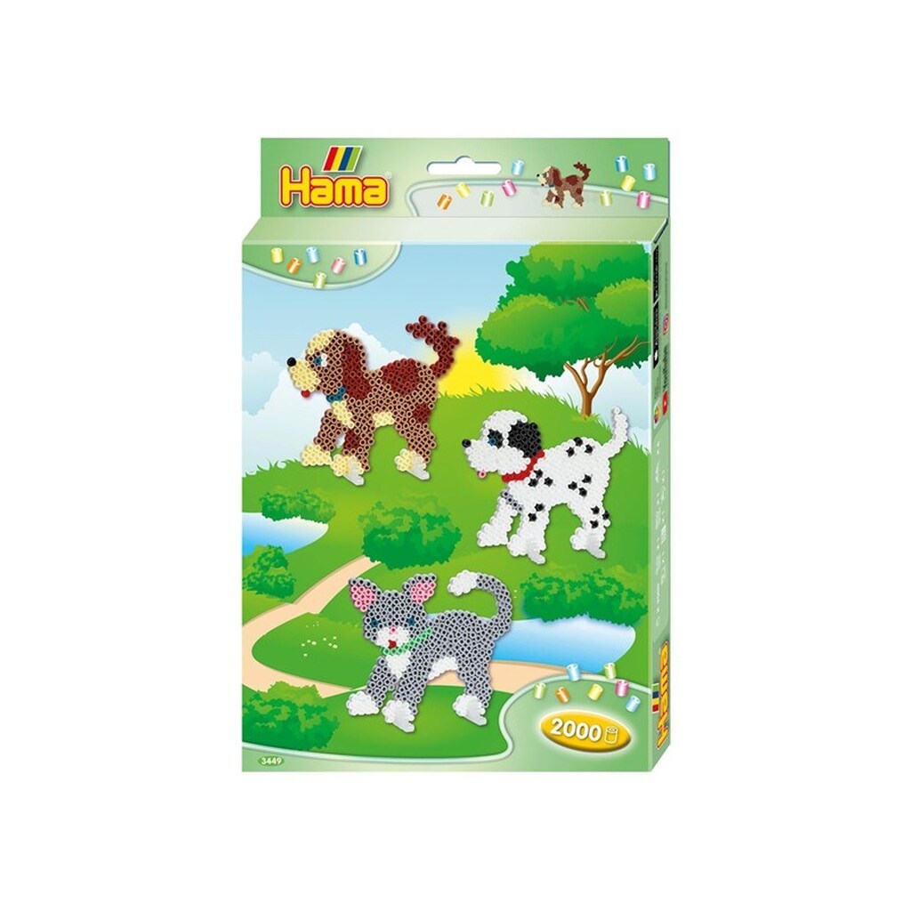 Hama Bead Set - Dogs and Cats 2000 pcs
