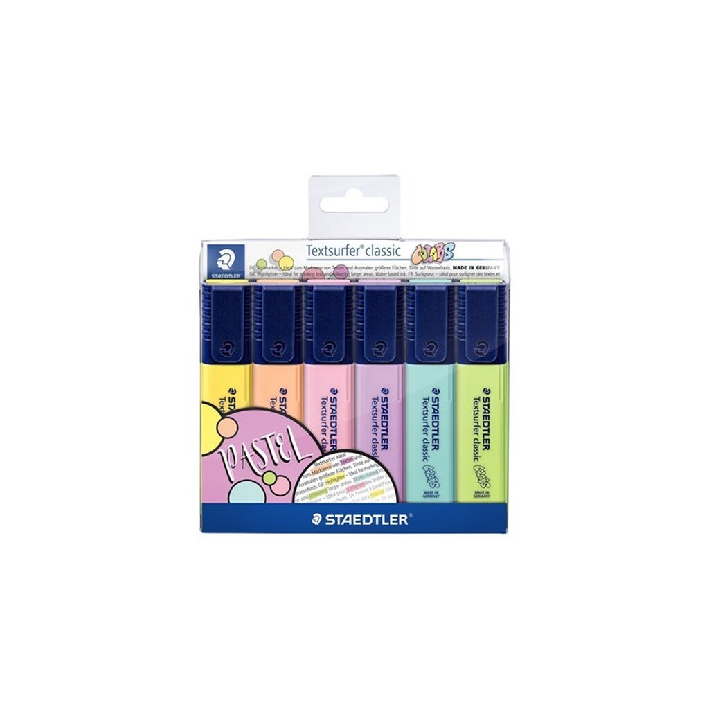 Staedtler Textsurfer Classic Pastel 6 ass.