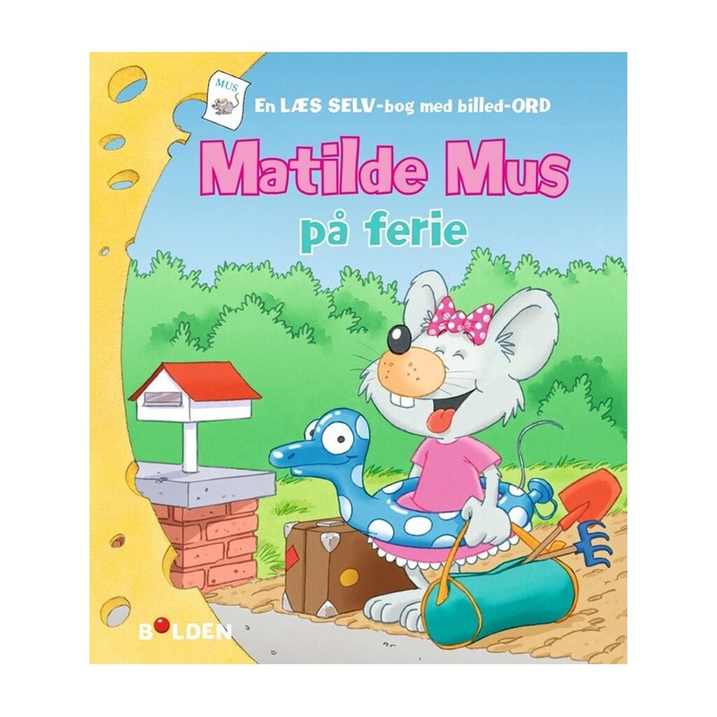 Matilde Mus på ferie - Børnebog - hardcover