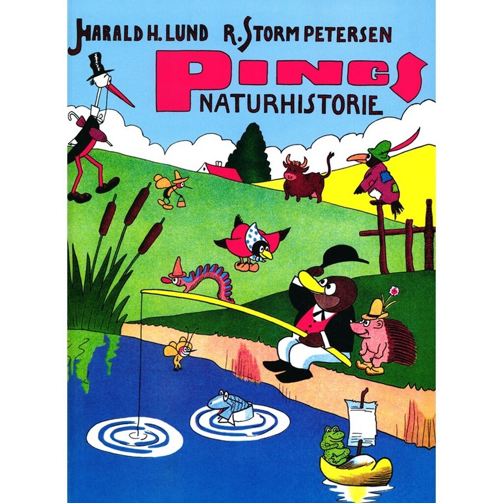 Storm P. - Pings naturhistorie - Børnebog - Hardcover