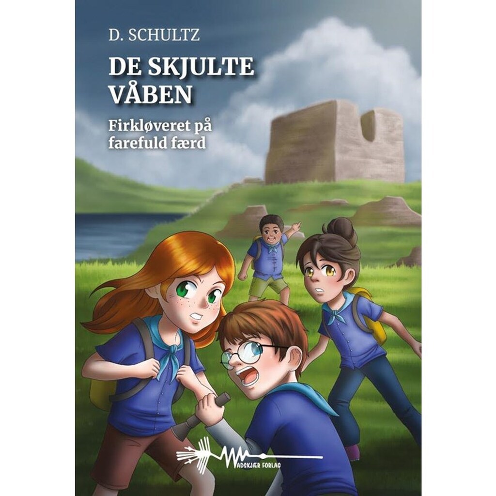 Firkløveret på farefuld færd - Børnebog - Hardback