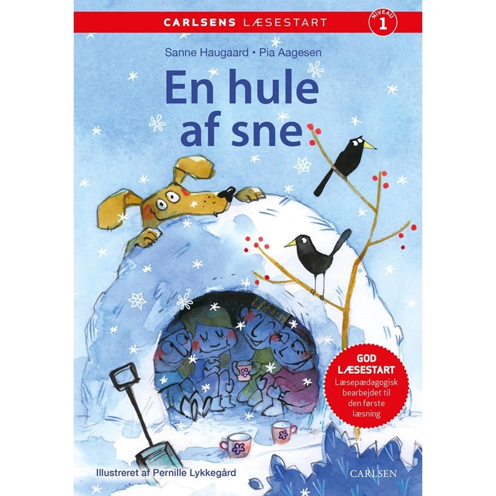 s Læsestart: En hule af sne - Børnebog - Hardcover
