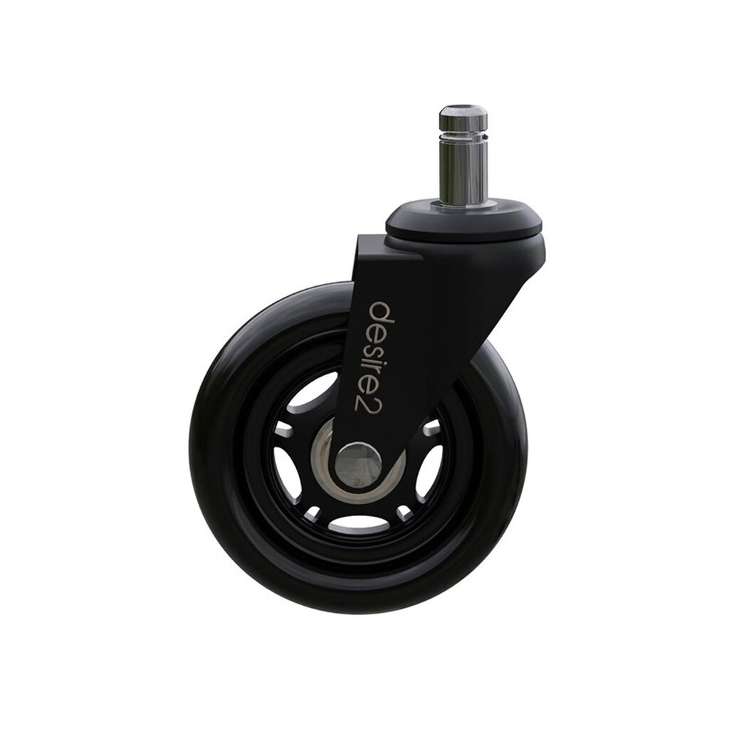 Desire2 Swivel Castor Wheels Universal Chairs 22mm 5-pack