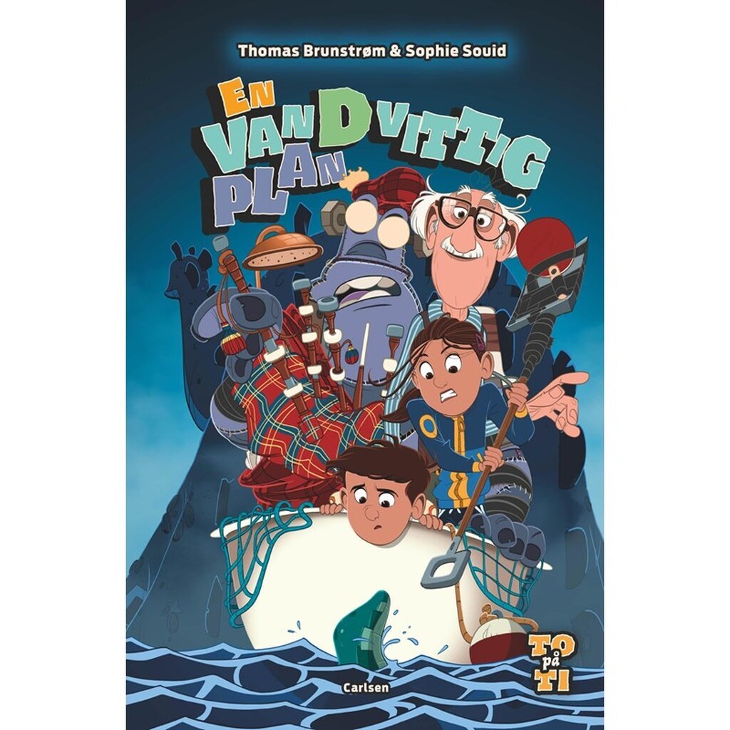 To på ti (4) - En van(d)vittig plan - Børnebog - Hardcover