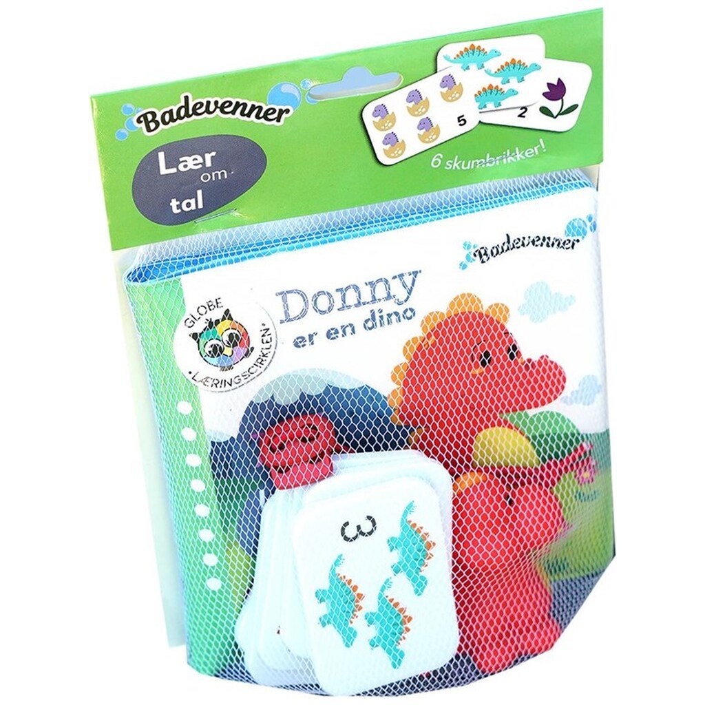Badevenner - Donny er en dino - Børnebog