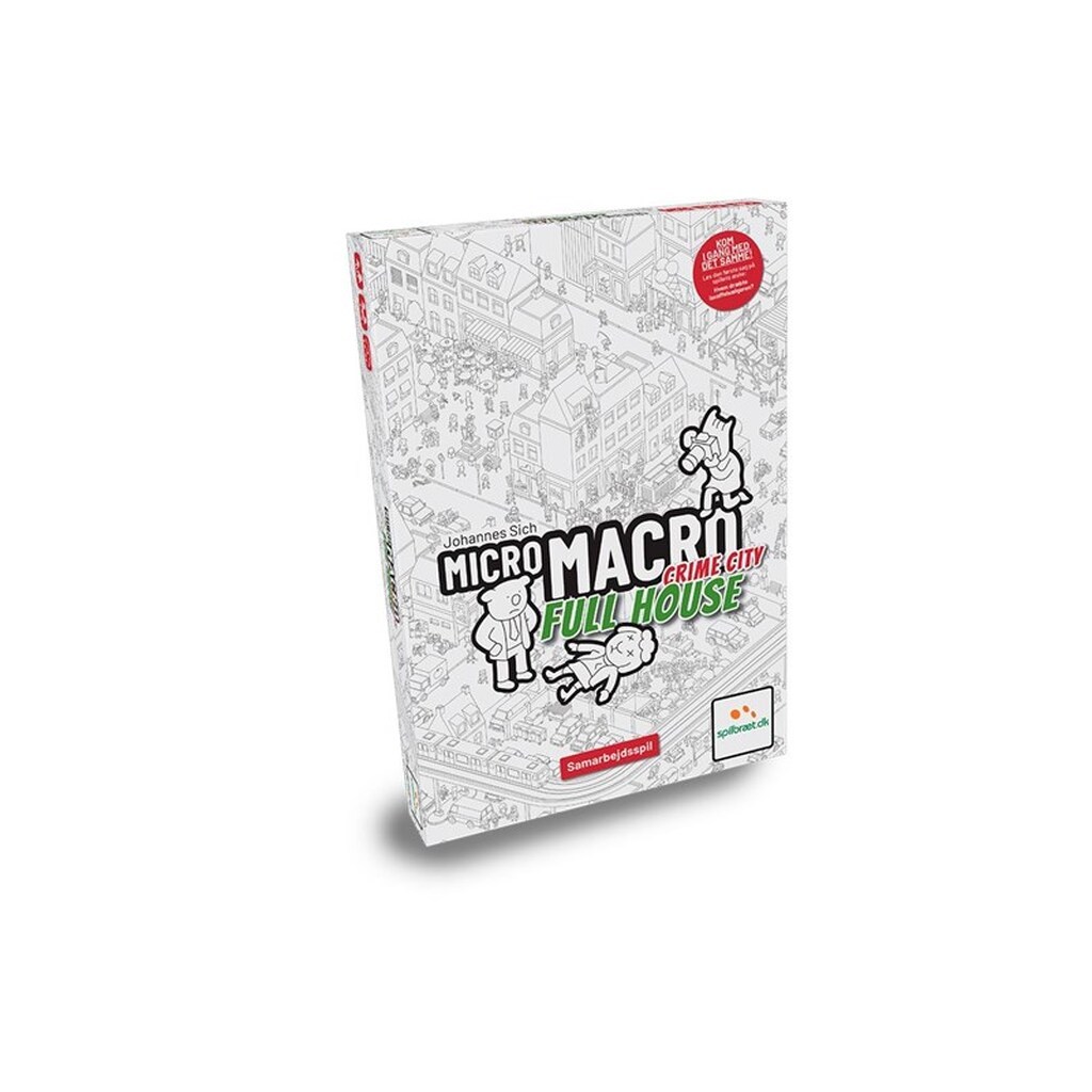 Lautapelit MicroMacro: Crime City 2 - Full House (DA)