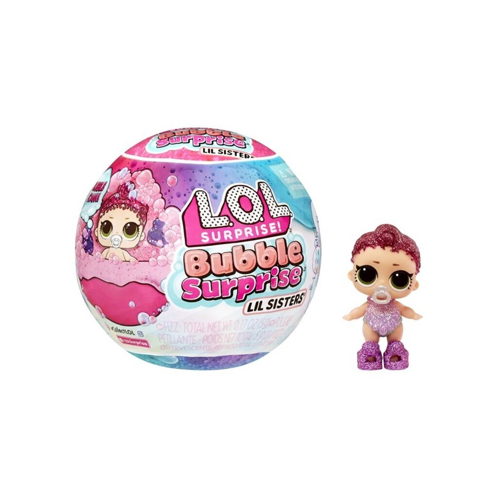 L.O.L. LOL. Surprise Bubble Surprise Lil Sisters Mini Pop