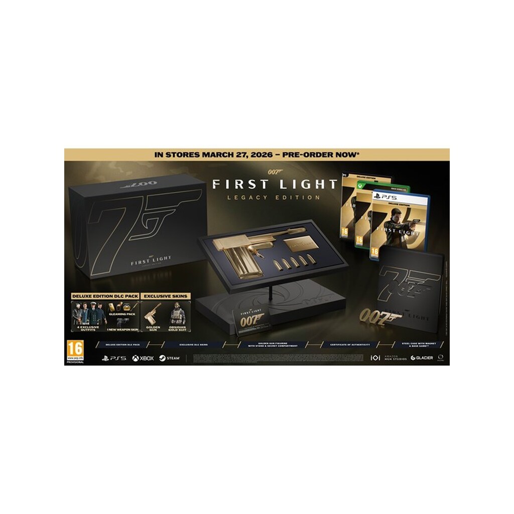 007 First Light (Legacy Edition) - Sony PlayStation 5 - Action/Adventure