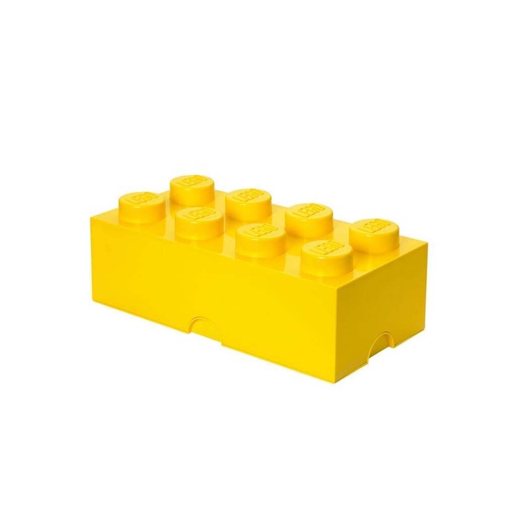 LEGO STORAGE BRICK 8 - YELLOW