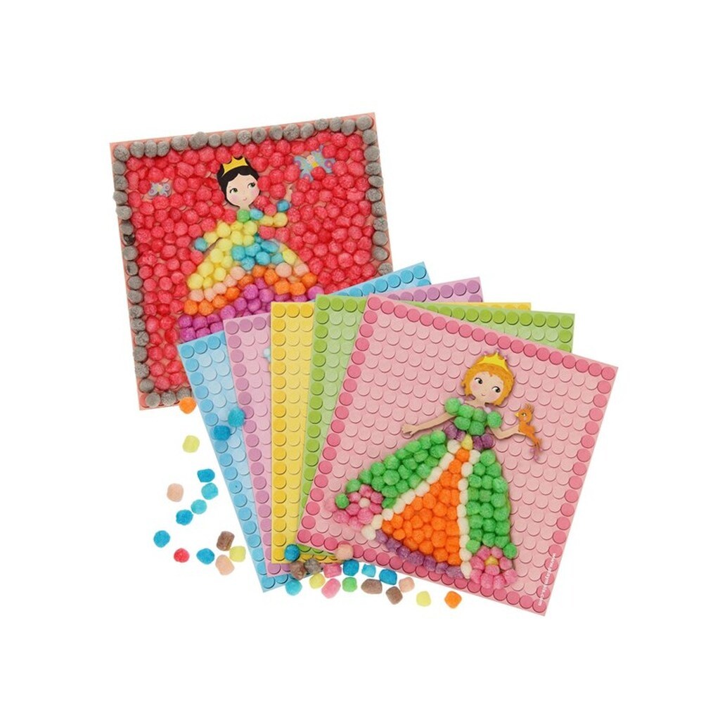 PlayMais Mosaic Cards Decorate Princess
