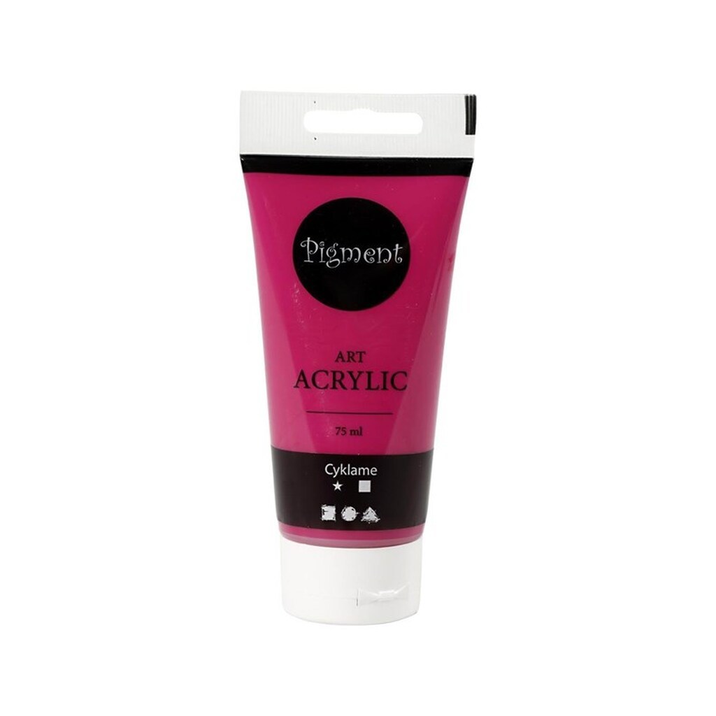 Creativ Company Pigment Art Acrylic Paint Cyklame 75ml