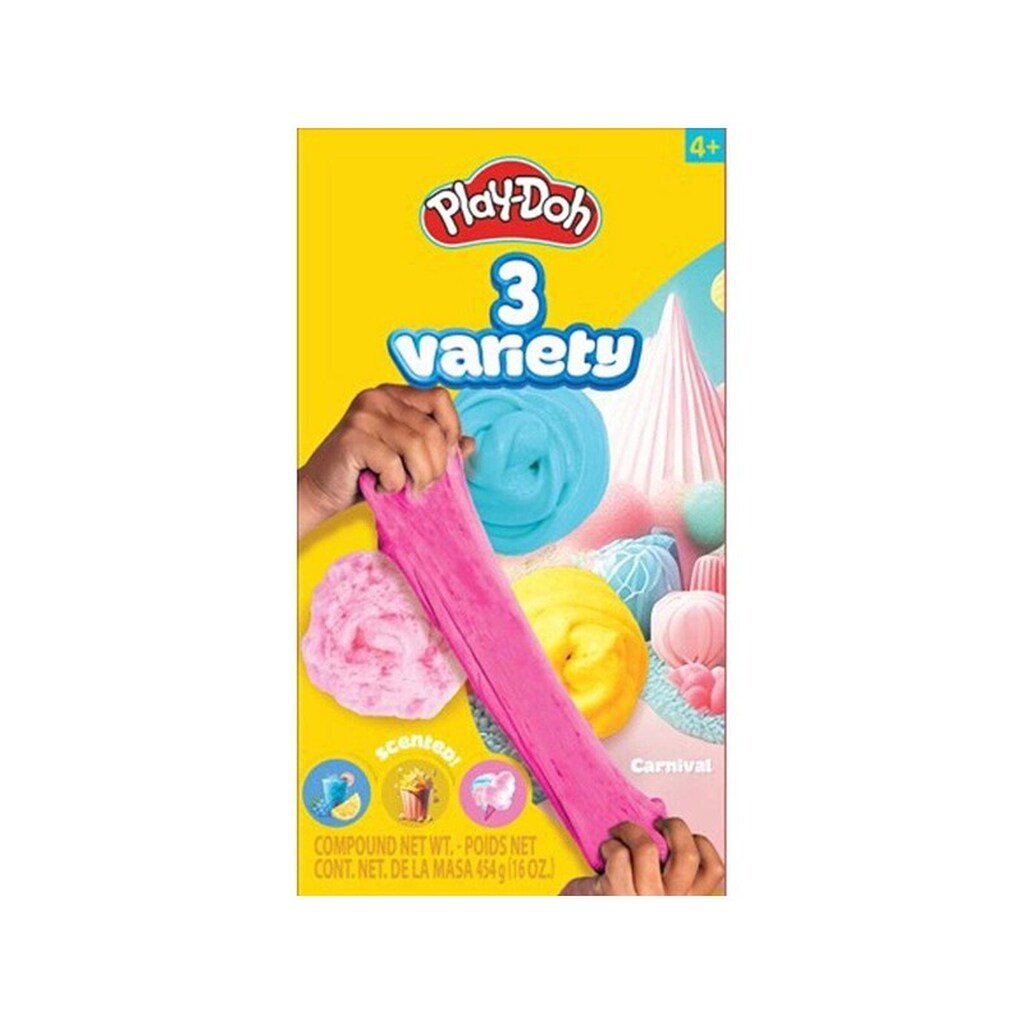 Play-Doh 3 Stack Jars - Carnival