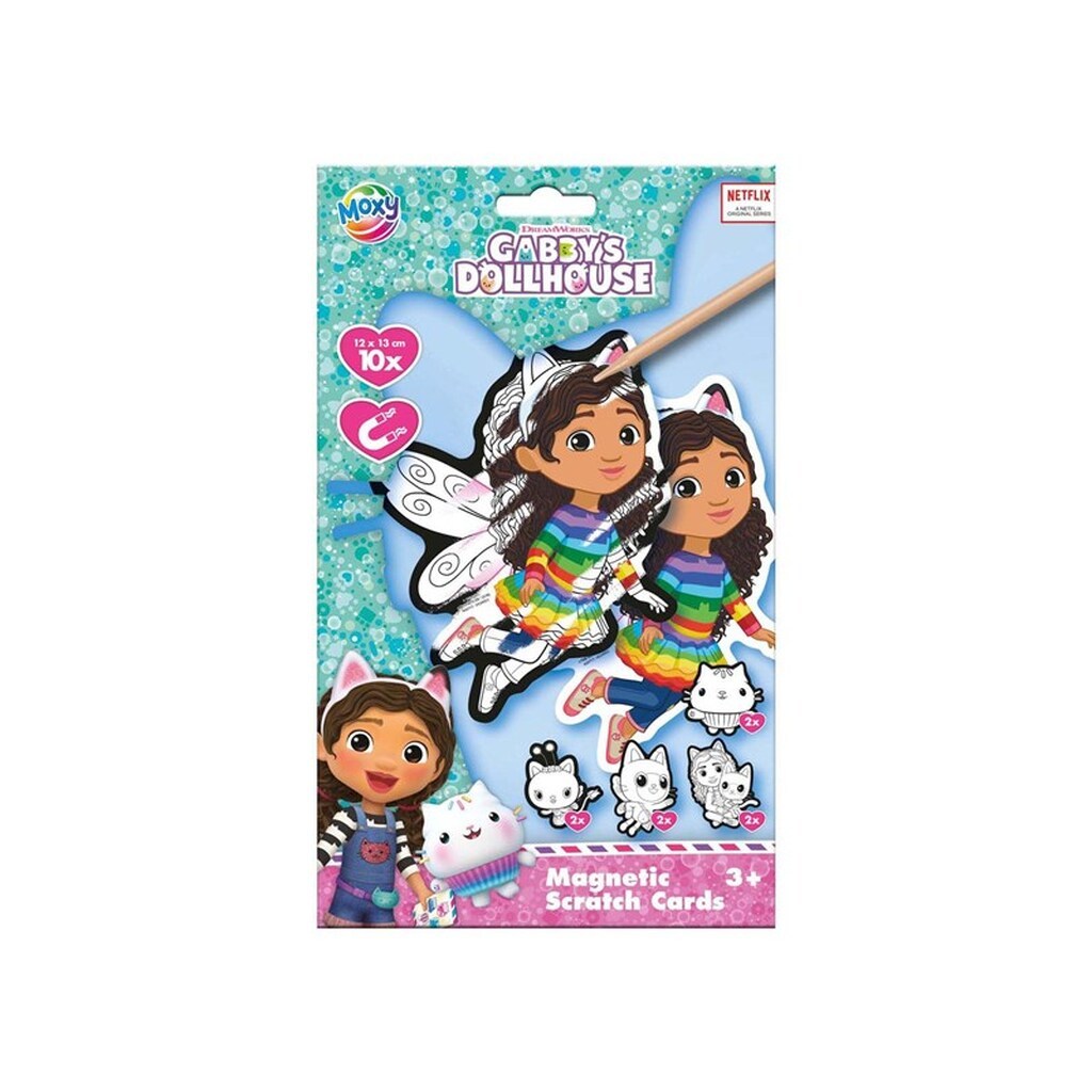Creative Craft Group Scratch Magnets Gabby&apos;s Dollhouse 12dg.