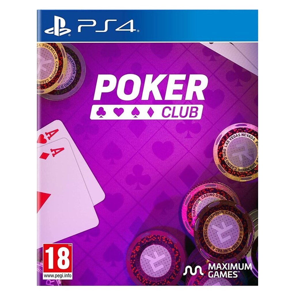 Poker Club - Sony PlayStation 4 - Kort