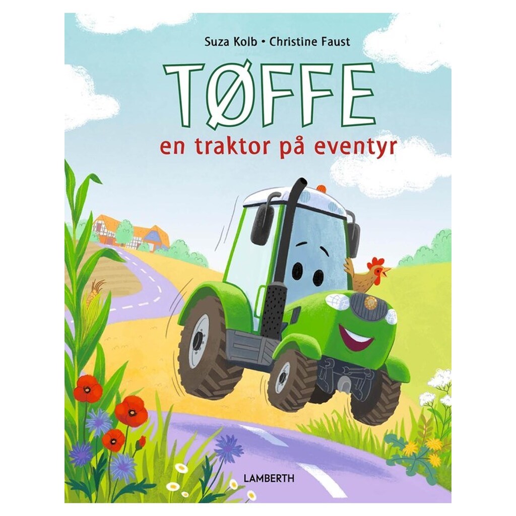 Tøffe en traktor på eventyr - Børnebog - Hardcover