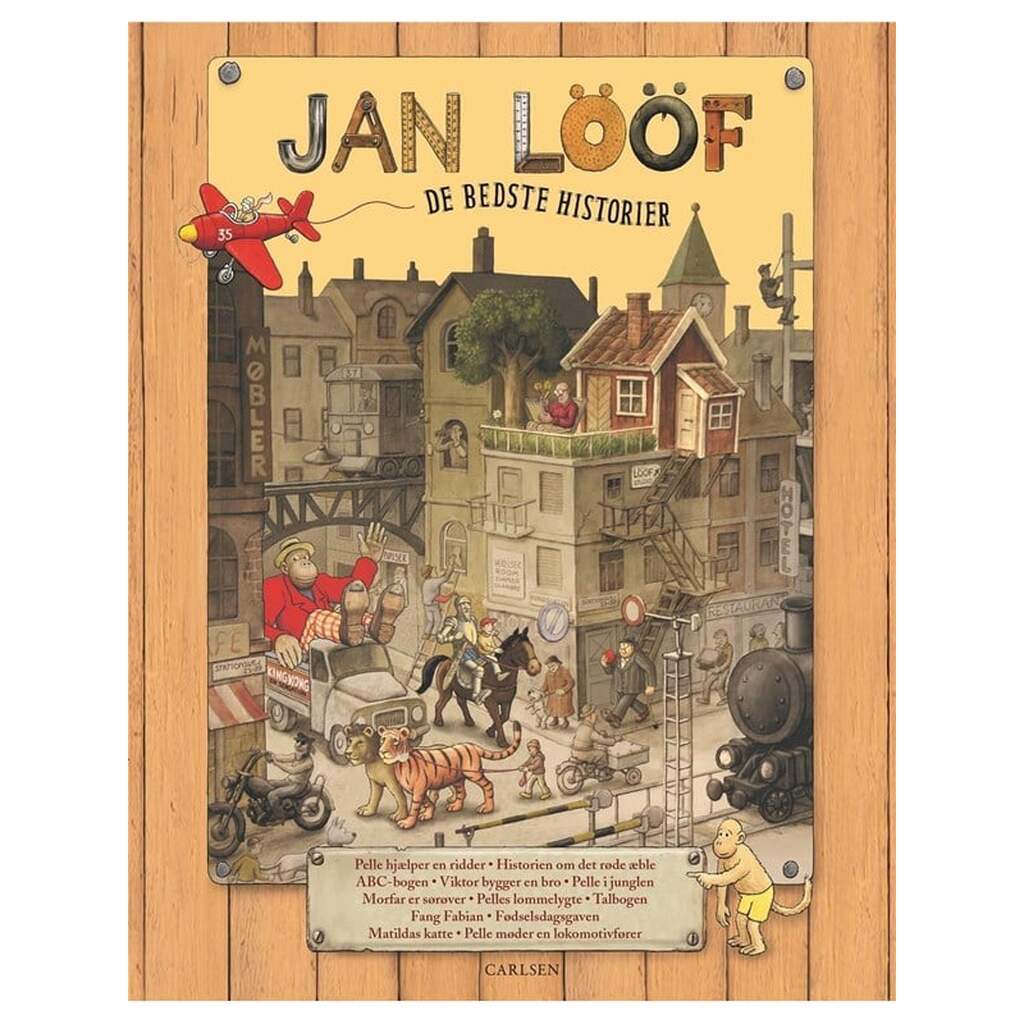 Jan Lööf - De bedste historier - Børnebog - Hardcover