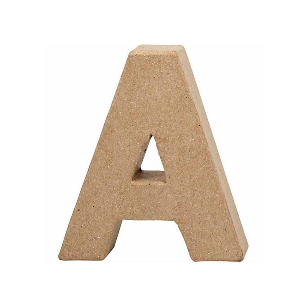Creativ Company Letter Papier-mache Small - A