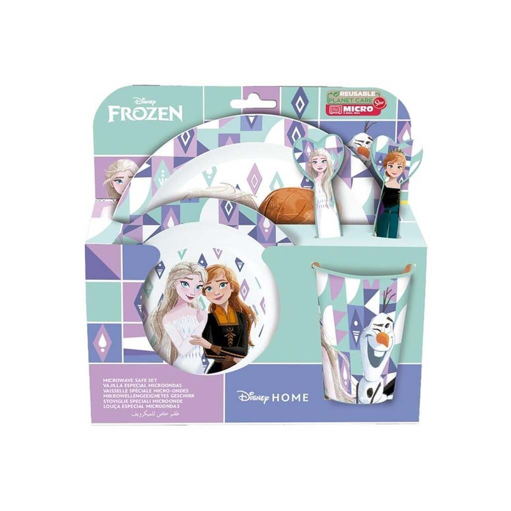Euromic FROZEN 5-pcs. kids microwavable set