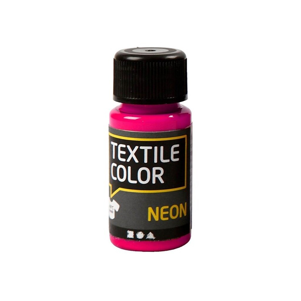 Creativ Company Textile Color Opaque Textile Paint - Neon Pink 50ml