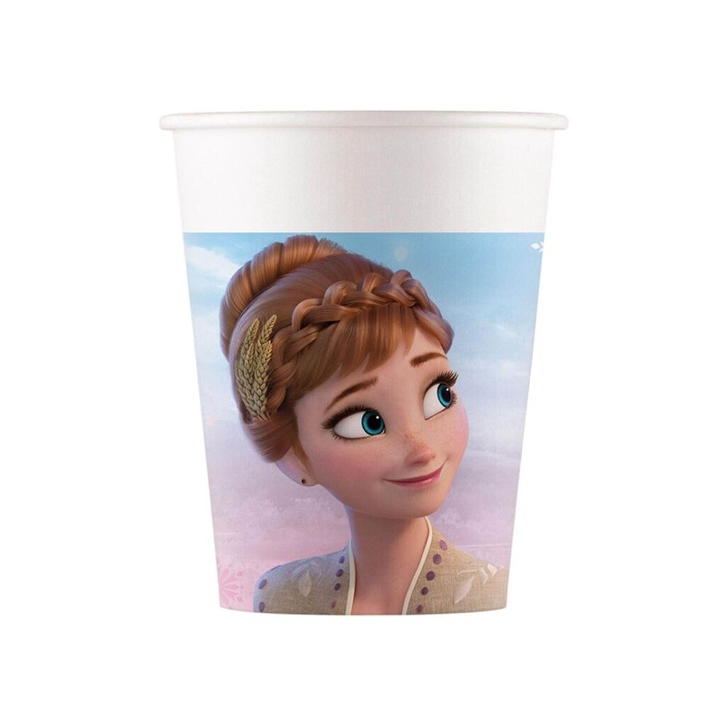 Globos - Paper Cups FSC Frozen 2 Wind Spirit 8 pcs.