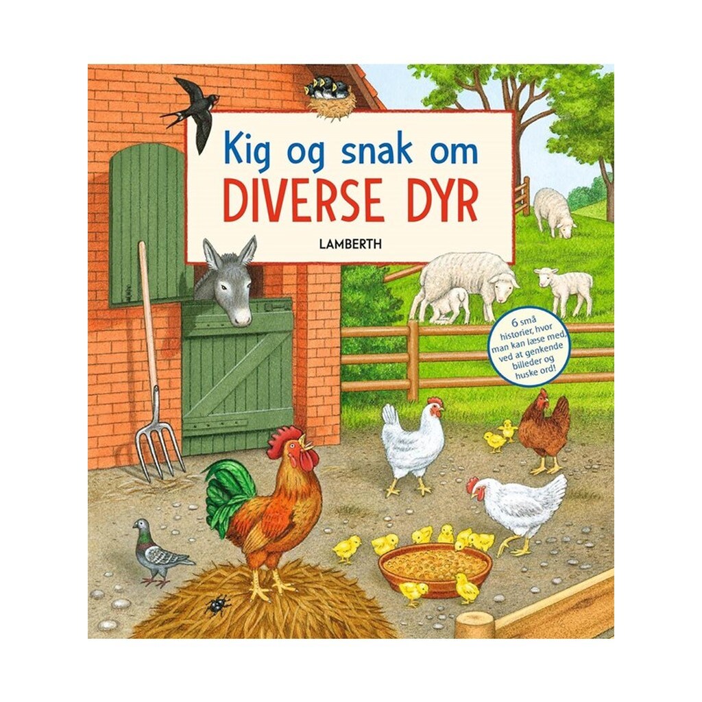Kig og snak om diverse dyr - Børnebog