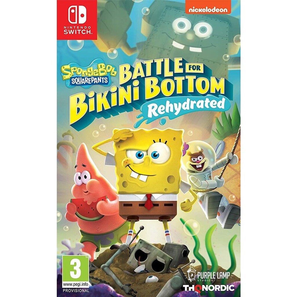 Spongebob SquarePants: Battle for Bikini Bottom - Rehydrated - Nintendo Switch - Platformer