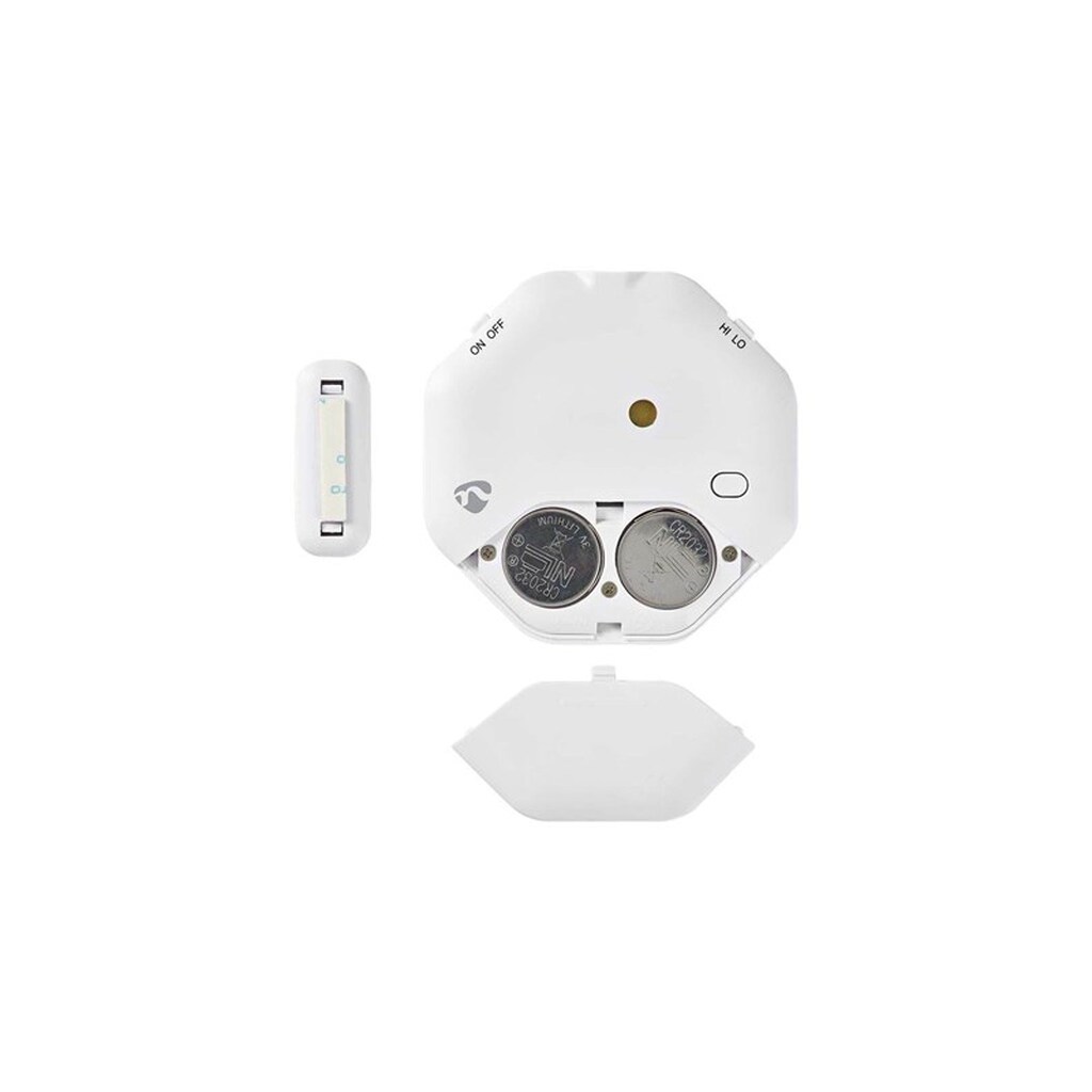 Nedis Door / window alarm with magnetic sensor - door and window sensor - white