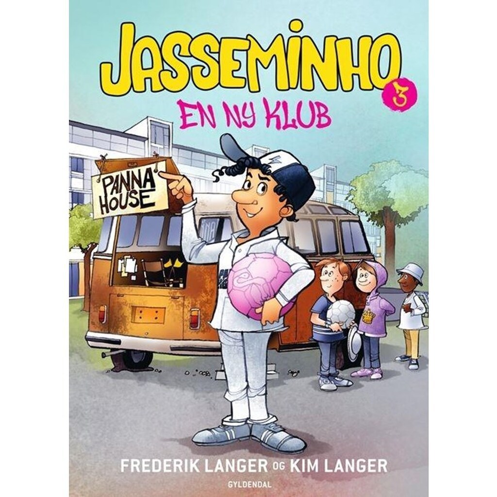 Jasseminho 3 - En ny klub - Børnebog - Hardcover
