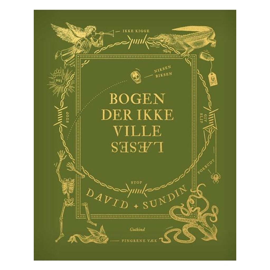 Bogen der ikke ville læses - Børnebog - Hardcover