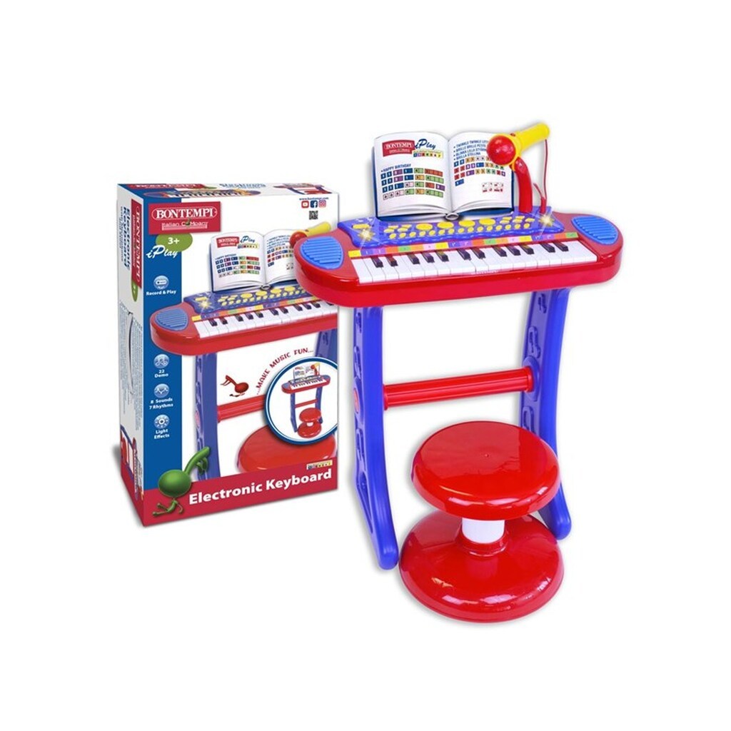 Bontempi Elektronisk keyboard med mikrofon