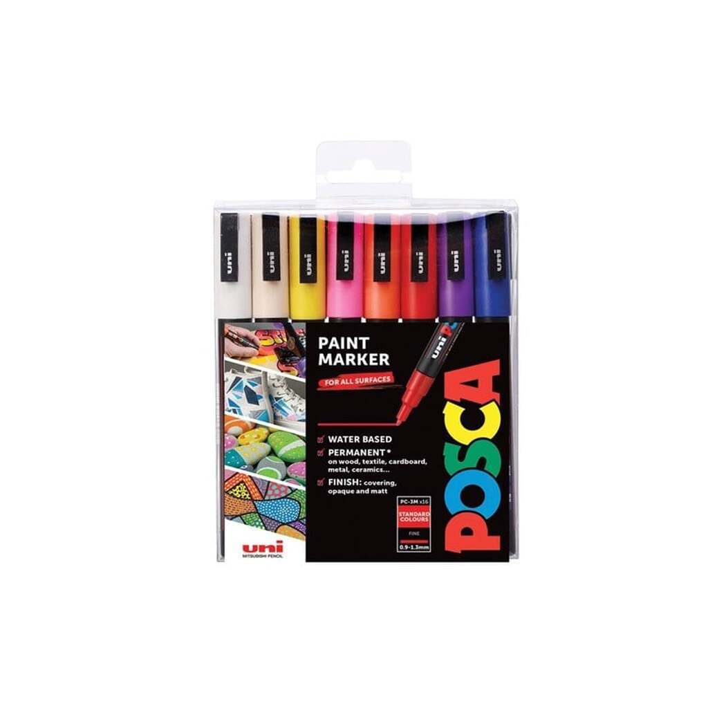 POSCA PC-1M - 16 colors