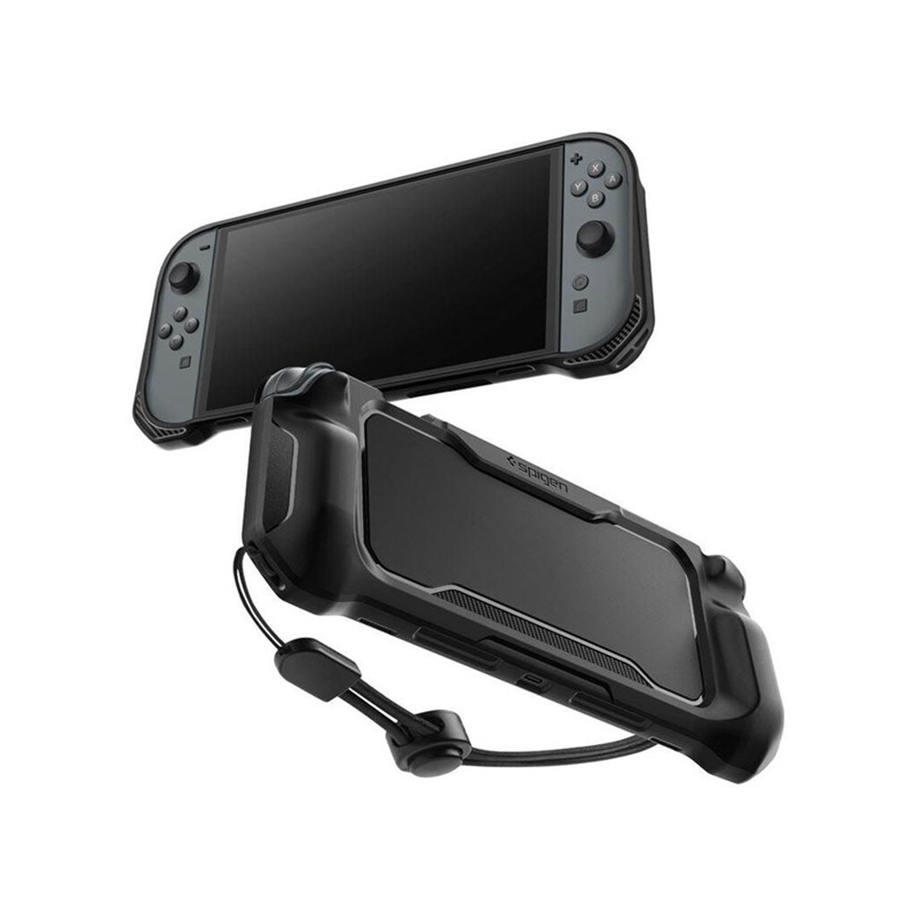 Spigen Rugged Armor matte black - Nintendo Switch 2 - Miscellaneous Tilbehør til spillekonsol - Nintendo Switch 2