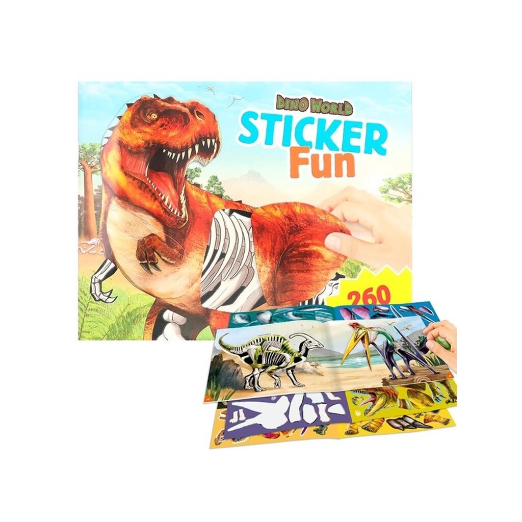 Dino World Sticker Fun
