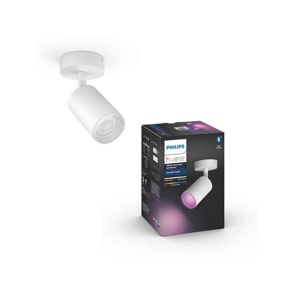 Philips Hue Fugato Single Spot - Hvid