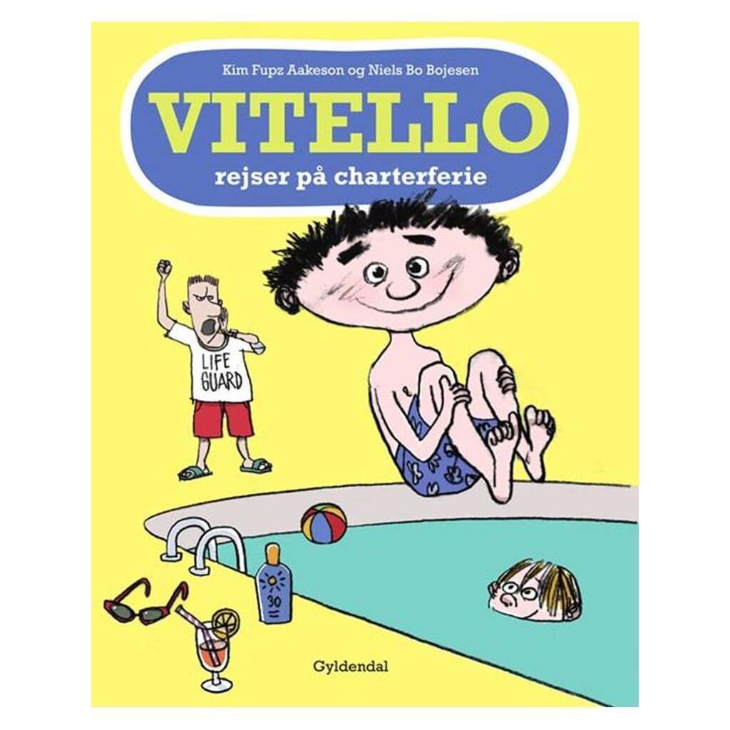 Vitello rejser på charterferie - Børnebog - Hardcover