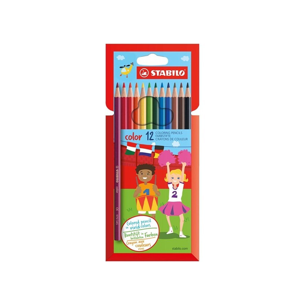 STABILO - color - Colored Pencil - Set of 12 Pieces