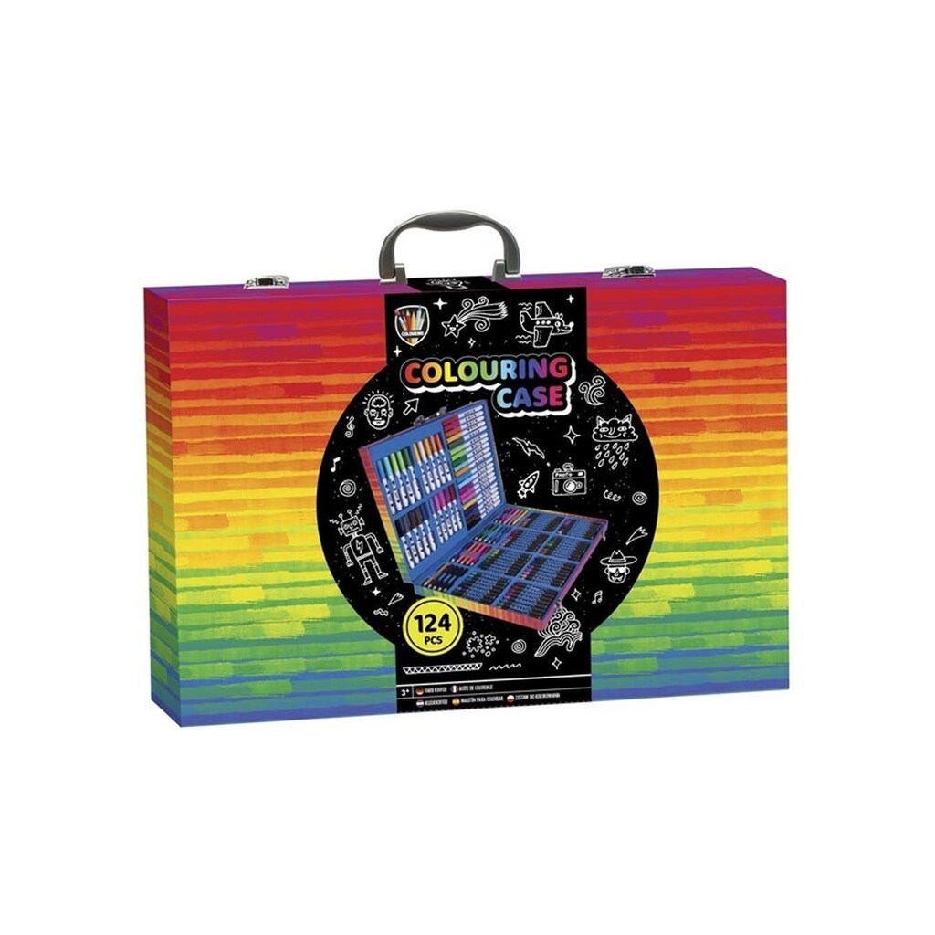 Creative Craft Group ART SET i kuffert, 124 dele