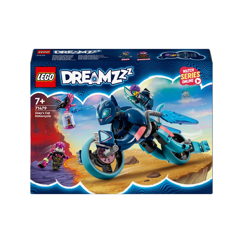 LEGO DREAMZzz 71479 Zoeys kattemotorcykel