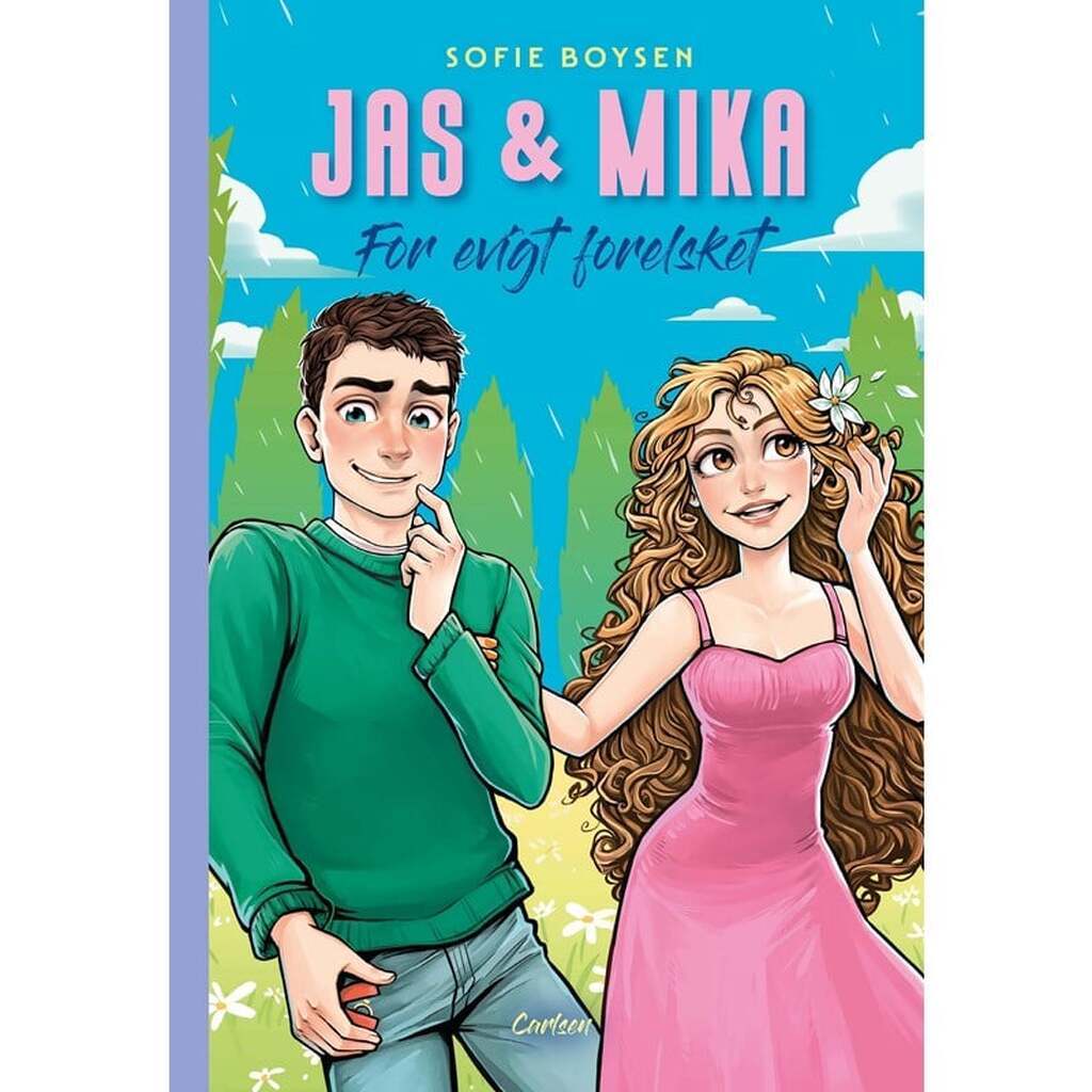Jas &amp; Mika - For evigt forelsket - Børnebog - Hardcover