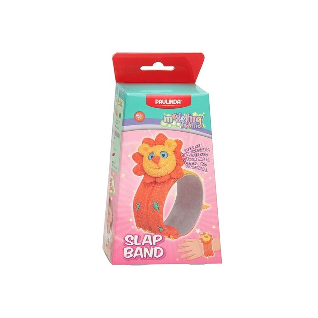 Paulinda - Craft Kit Making a Clap Bracelet - Lion