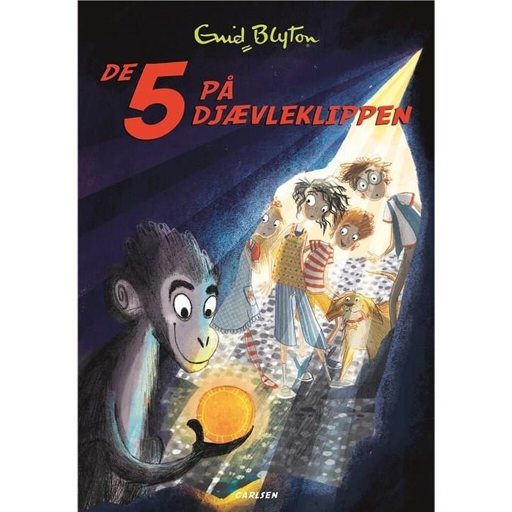 De 5 (19) - De 5 på Djævleklippen - Børnebog - Hæfte