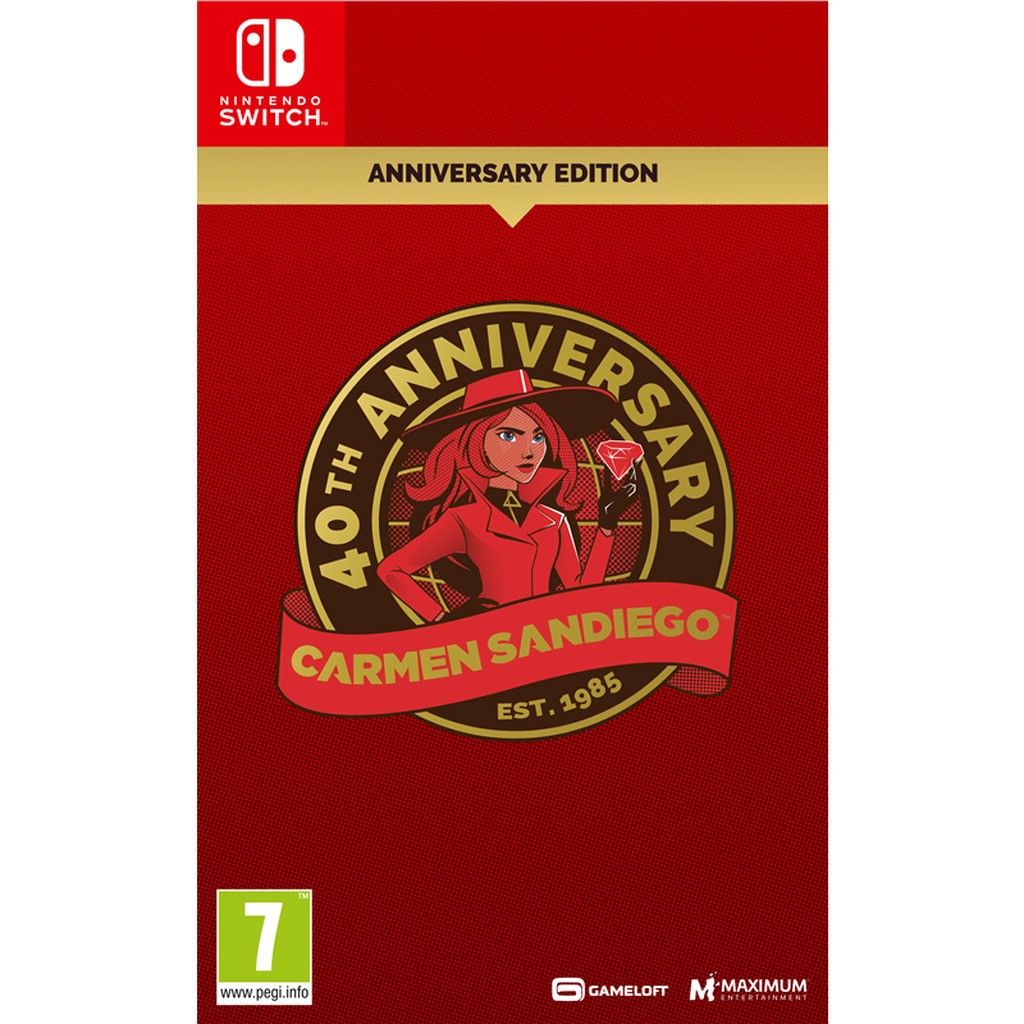 Carmen Sandiego (40th Anniversary Edition) - Nintendo Switch - Action/Adventure