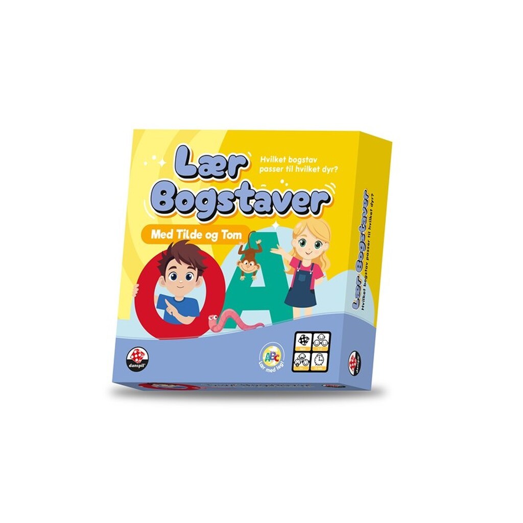 Danspil Lær Bogstaver