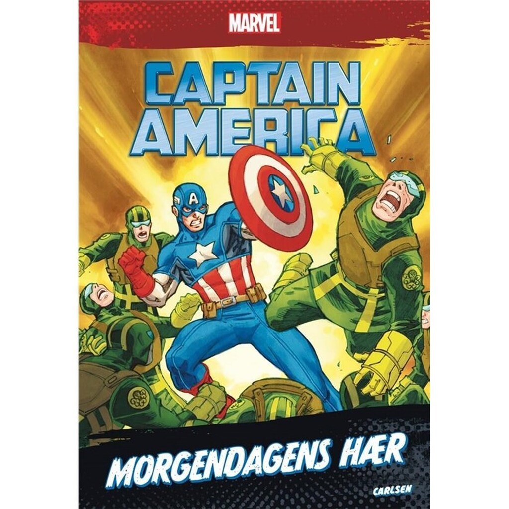 Captain America - Morgendagens hær - Børnebog - Hardcover