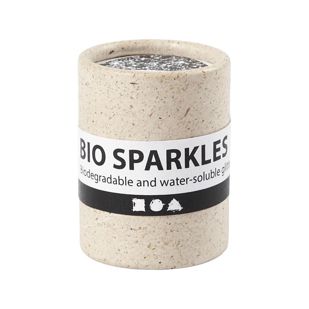 Creativ Company Organic Glitter Silver 10gr