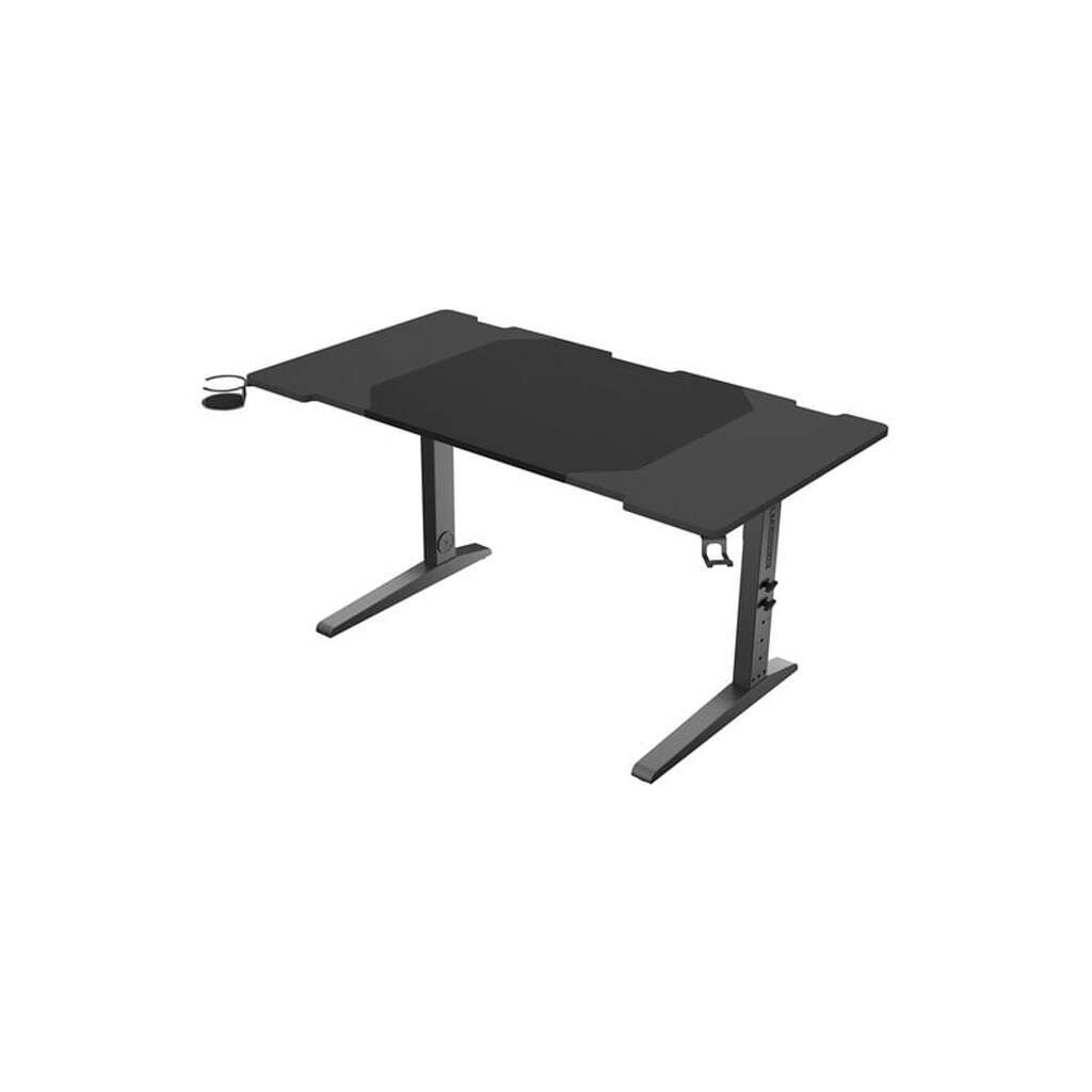 Genesis Holm Modular - desk - rectangular - anthracite black Gamer Bord